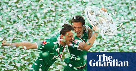Football Wolfsburg Win First Ever Bundesliga Title Football The Guardian