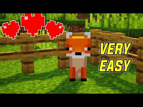 Tame A Fox In Minecraft Step By Step Guide On How To Tame A Fox In
