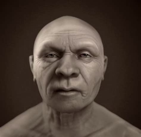 Neanderthal Mans Face Reconstructed After 56000 Years Reveals New
