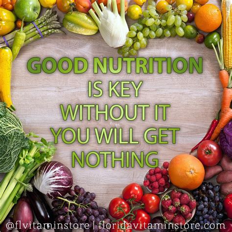 Good Nutrition Is Key Without It You Will Get Nothing Fitness