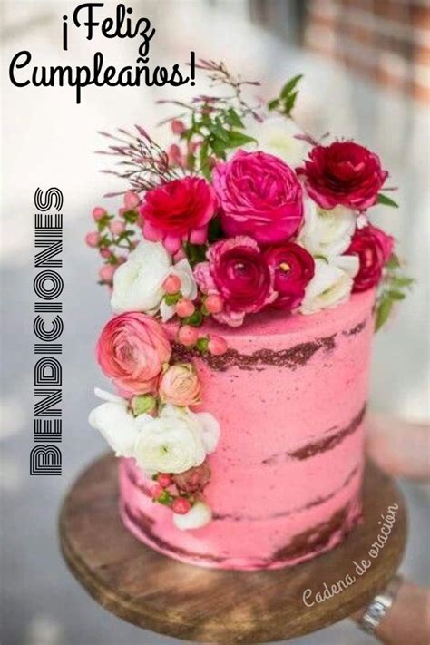 Feliz Cumpleaños Cake Floral Cake Cake Designs