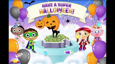 Super Why Cake Maker Halloween Party Cartoon Animation Pbs Kids Game