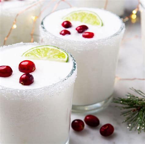 Were Always Dreaming Of These White Christmas Margaritas Recipe