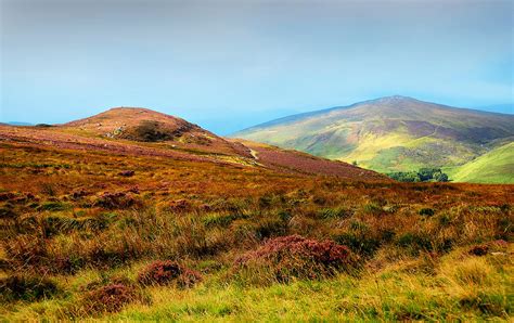 Multicolored Hills Of Wicklow I Ireland Photograph By Jenny Rainbow