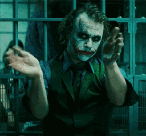 Joker Seriously Clapping GIF GIFDB Com