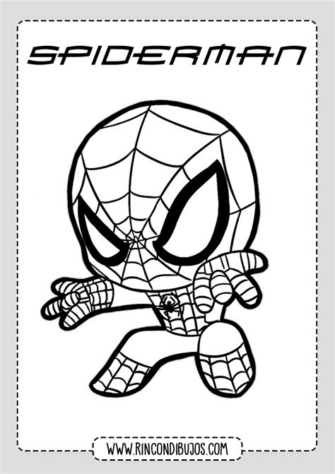 El primero de los shows animados del. Dibujos de Spiderman - Rincon Dibujos
