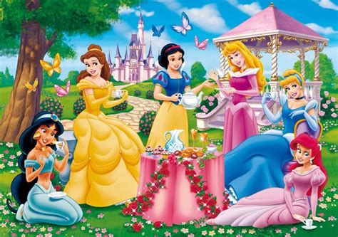 Painel Princesas 1 50 X 1 00m Tema Infantil Disney R 44 90 Em