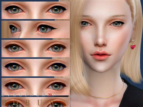 The Sims Resource Bobur Eyeliner 20