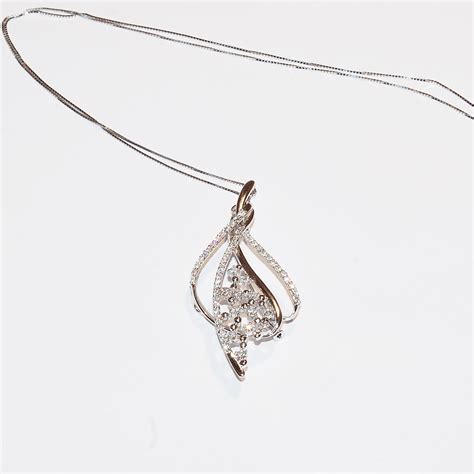 Diamond Pendantpin Necklace Mom Loved Jewelry