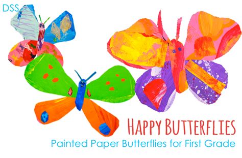 Painted Paper Butterflies Deep Space Sparkle Painted Paper