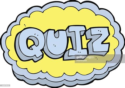 Cartoon Quiz Sign High Res Vector Graphic Getty Images