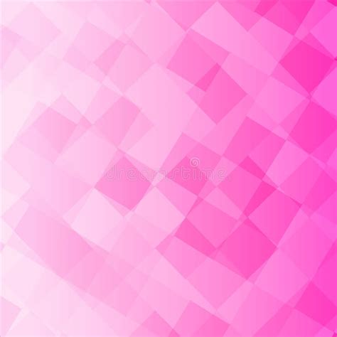 Pink Color Squares Much Vector Background Stock Illustration