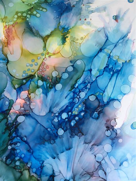 alcohol inks | Art painting, Painting, Art