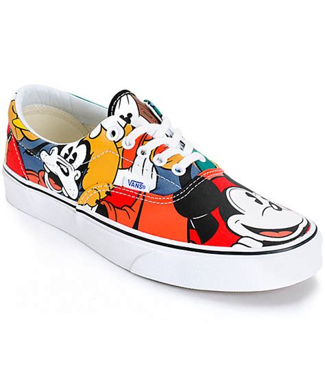 Disney X Vans Era Mickey Friends Skate Shoes Mens At Zumiez PDP