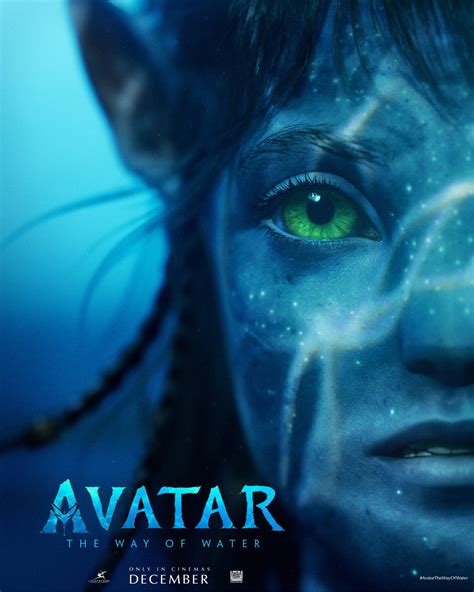 Avatar The Way Of Water 2022 Poster 1 Trailer Addict