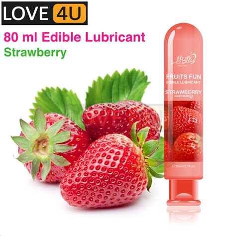 Fruit Lubricant Fruits Fun 80ml Water Soluble Fruity Lubricant Sex Lube Sex Minyak Fruit