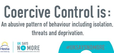 Coercive Control And Changes To The Law Uk Says No More