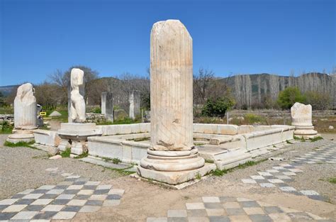 The Hadrianic Baths At Aphrodisias Caria Turkey Following Hadrian