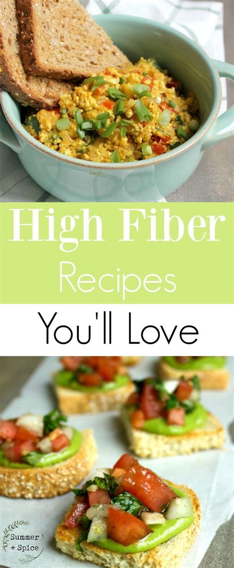 An easy alternative to the box! Delicious High Fiber Recipes You Have to Try | High fiber foods, High fiber dinner, Whole food ...