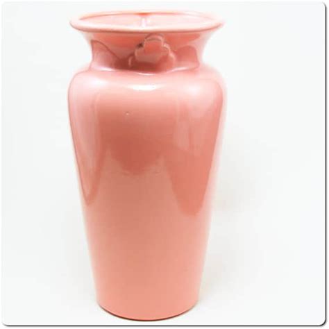 Vintage Large Pink Art Pottery Vase By Hazelhome On Etsy