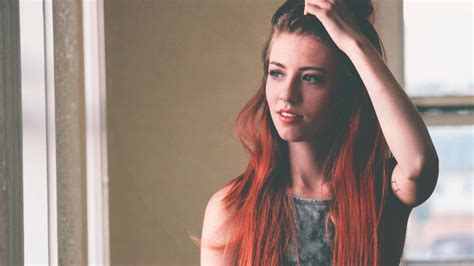 Sexy Cute And Beautiful Pierced Red Hair Teen Girl Wallpaper 2734 1920x1080 1080p Wallpaper
