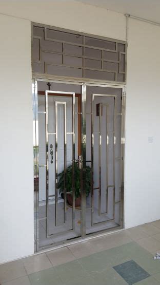 Front Door Grill Stainless Steel Penang