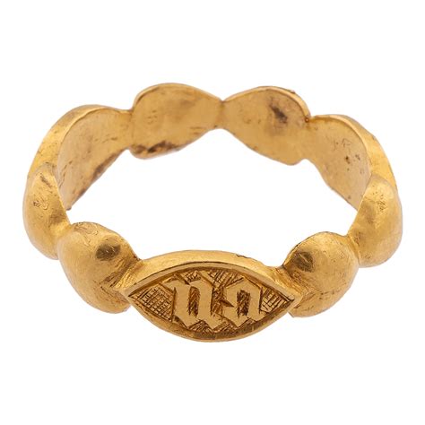 Antique Gold Posie Ring At 1stdibs