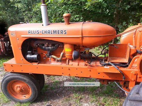 Restored Allis Chalmers Wd Tractor