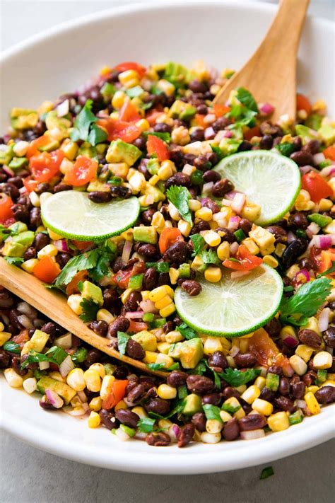 Black Bean And Corn Salad Quick Easy Recipe The Simple Veganista