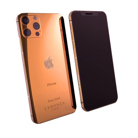 New Luxury Rose Gold Swarovski Brilliance Iphone 12 Pro And Max Leronza