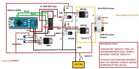 Block diagram of 600va to 3 kva residential pure sine wave inverters. Arduino Pure Sine Wave Inverter Circuit with Full Program Code (Dengan gambar) | Teknologi, Listrik