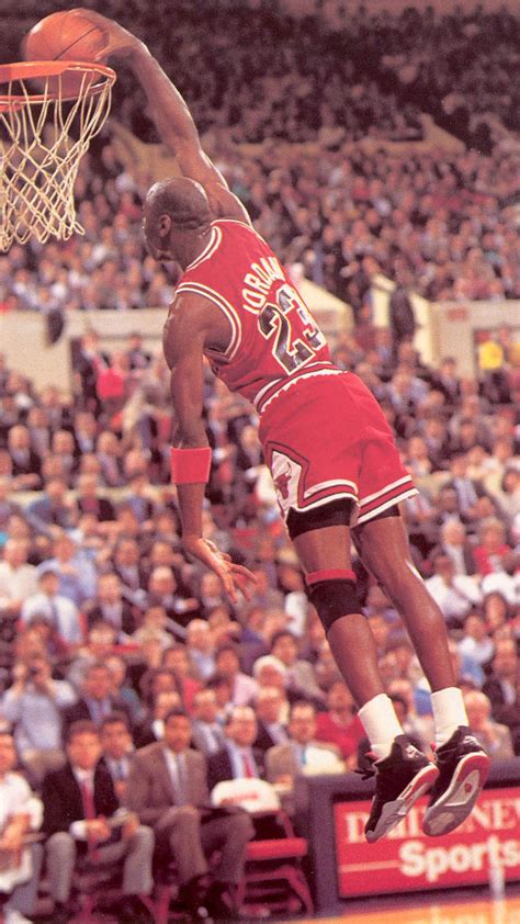 Michael jordan is a former american basketball player who led the chicago bulls to six nba. Michael Jordan iPhone Wallpaper - Supportive Guru