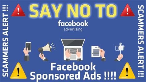 Facebook Sponsored Ads Stop Promoting Scammers Say No To Facebook