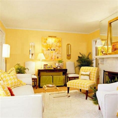 Highest 20 Yellow Color Schemes Ideas To Make Your Living Room