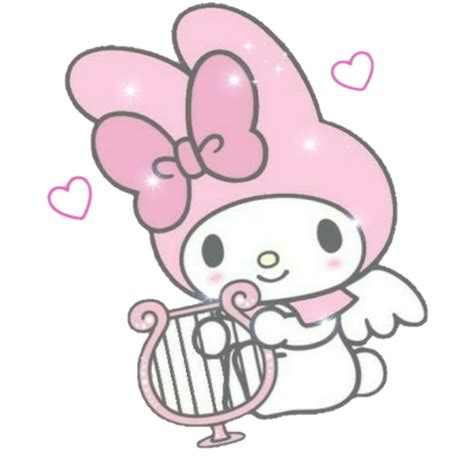 Sanrio Mymelody Melody Kuromi Sticker By Taylorpngs