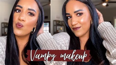 How To Easy Vampy Fall Makeup Tutorial 2020 Shanelle Renee Youtube