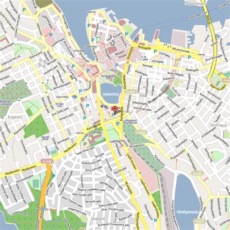 Stavanger Map And Stavanger Satellite Image