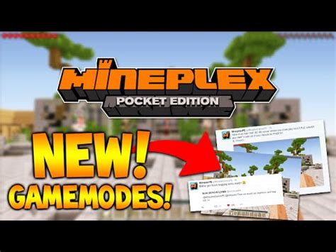 The official mineplex network account! MCPE MINEPLEX GAMEMODES!! Minecraft Pocket Edition ...