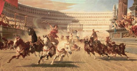 Ancient Greek Olympics Chariot Racing