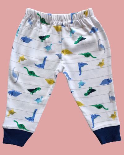Blue And White Dino Joggers By Aroha Pure Love The Secret Label