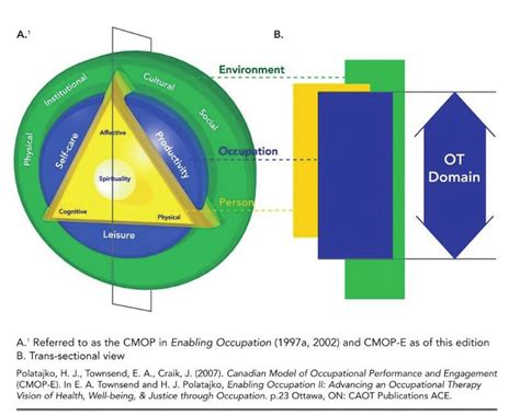Canadian Model Of Occupational Performance Cmop E Published With