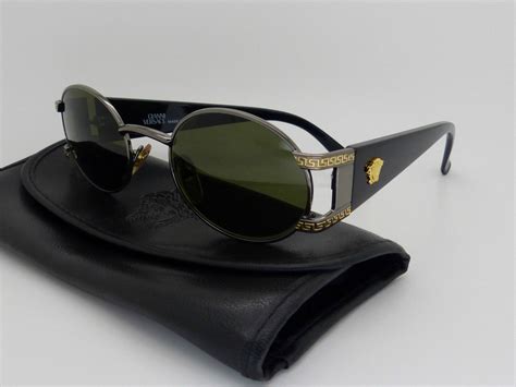 Genuine Rare Vintage Gianni Versace Medusa Sunglasses Mod S60 Etsy Versace Medusa Sunglasses