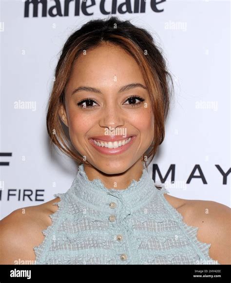 Amber Stevens Seen At The Marie Claire Fresh Faces Party On Tuesday