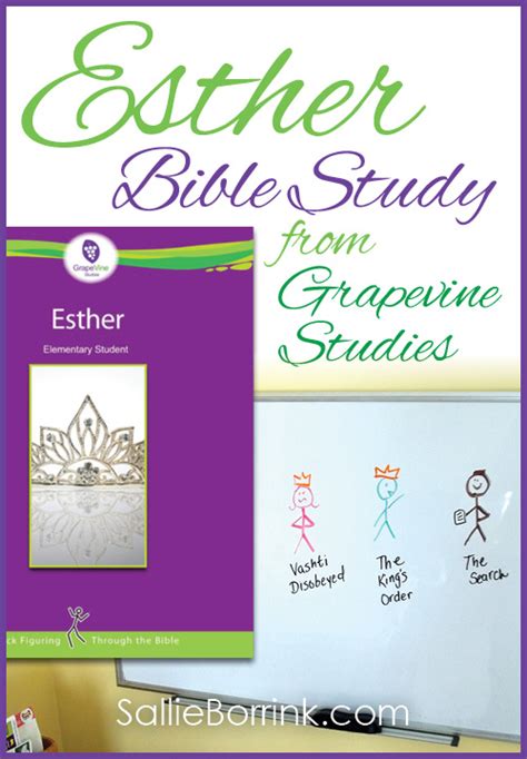 Esther Bible Study From Grapevine Studies