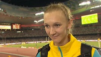 WCH 2015 Beijing - Olga Rypakova KAZ Triple Jump Final Bronze - YouTube