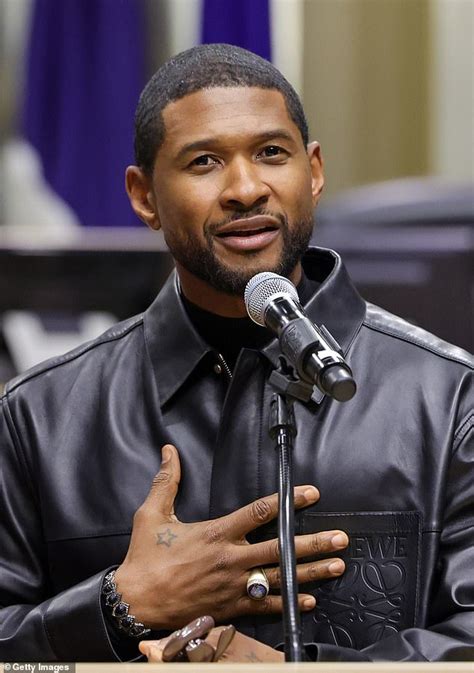 Usher Teases Secret Guests For His Highly Anticipated Super Bowl Halftime Show Performance As