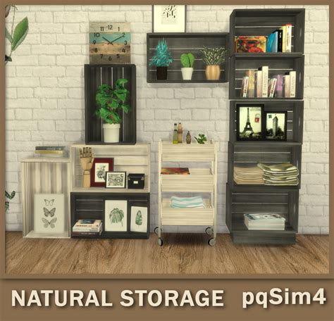 Natural Storage Sims 4 Custom Content