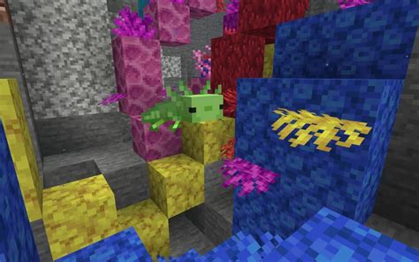 Green Axolotl Variant Minecraft Texture Pack