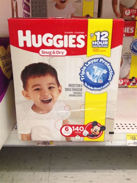 Huggies 140 Diaper Box Diaper Box Cuties Diapers Cereal Pops