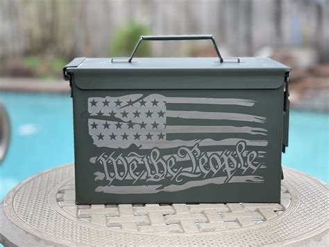 Ammo Can Personalized Engraved Military Ammo Box Customized Etsy